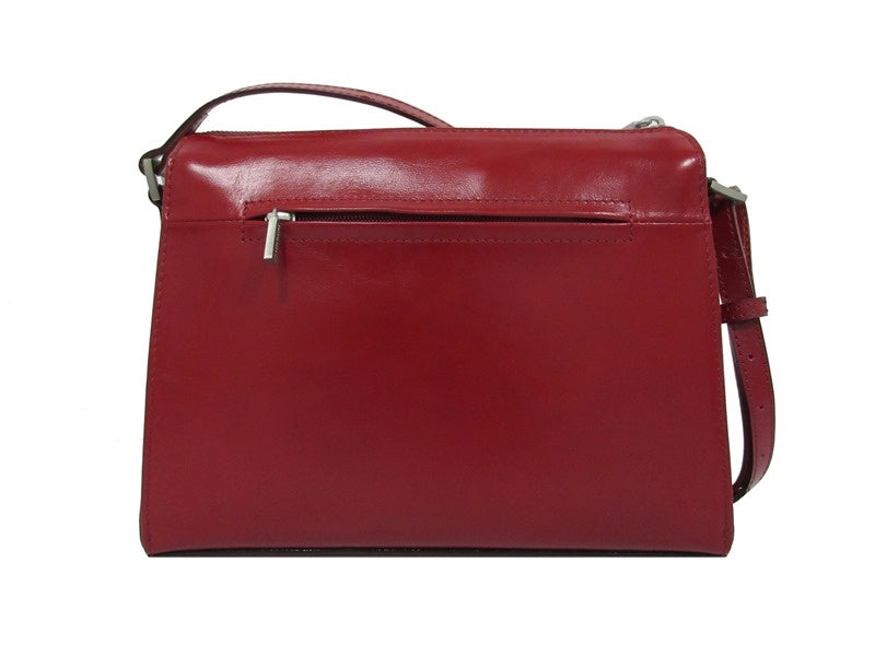 Classico Leren dames schoudertas - Red