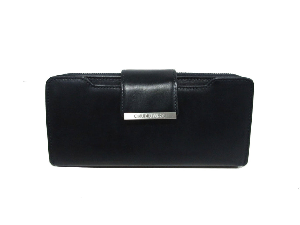 Dames rits portemonnee L - Black