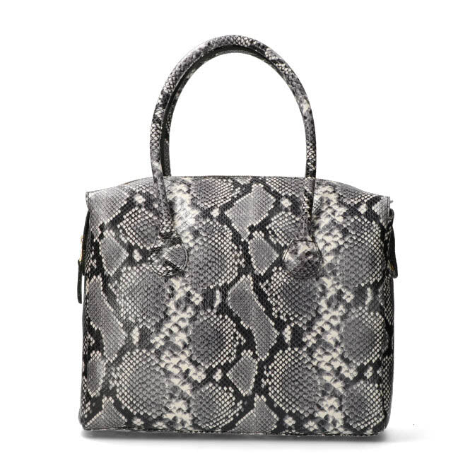 Shopper met slangenprint