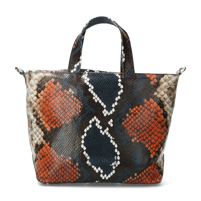 Handtas M Multicolor Snake Print
