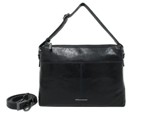 Pelle Vechia crossbody bag L - Black