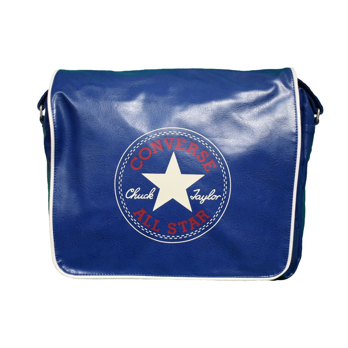 Retro flapbag - navy blue
