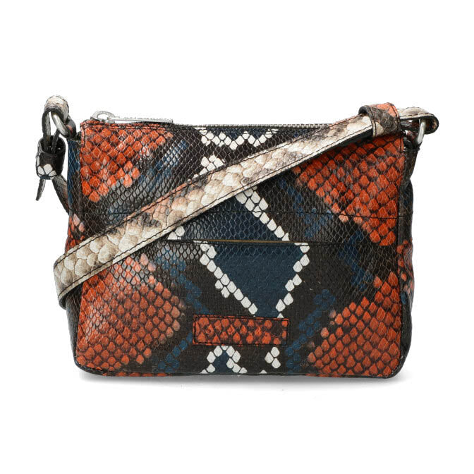 Schoudertas S multicolor snake print