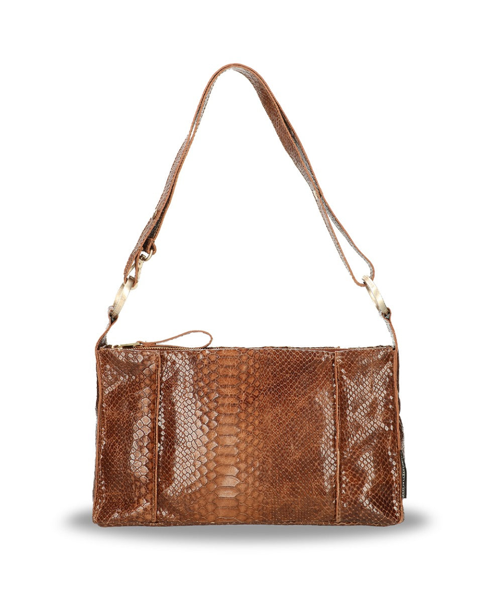 Crossbody M Anaconda Printed Leather