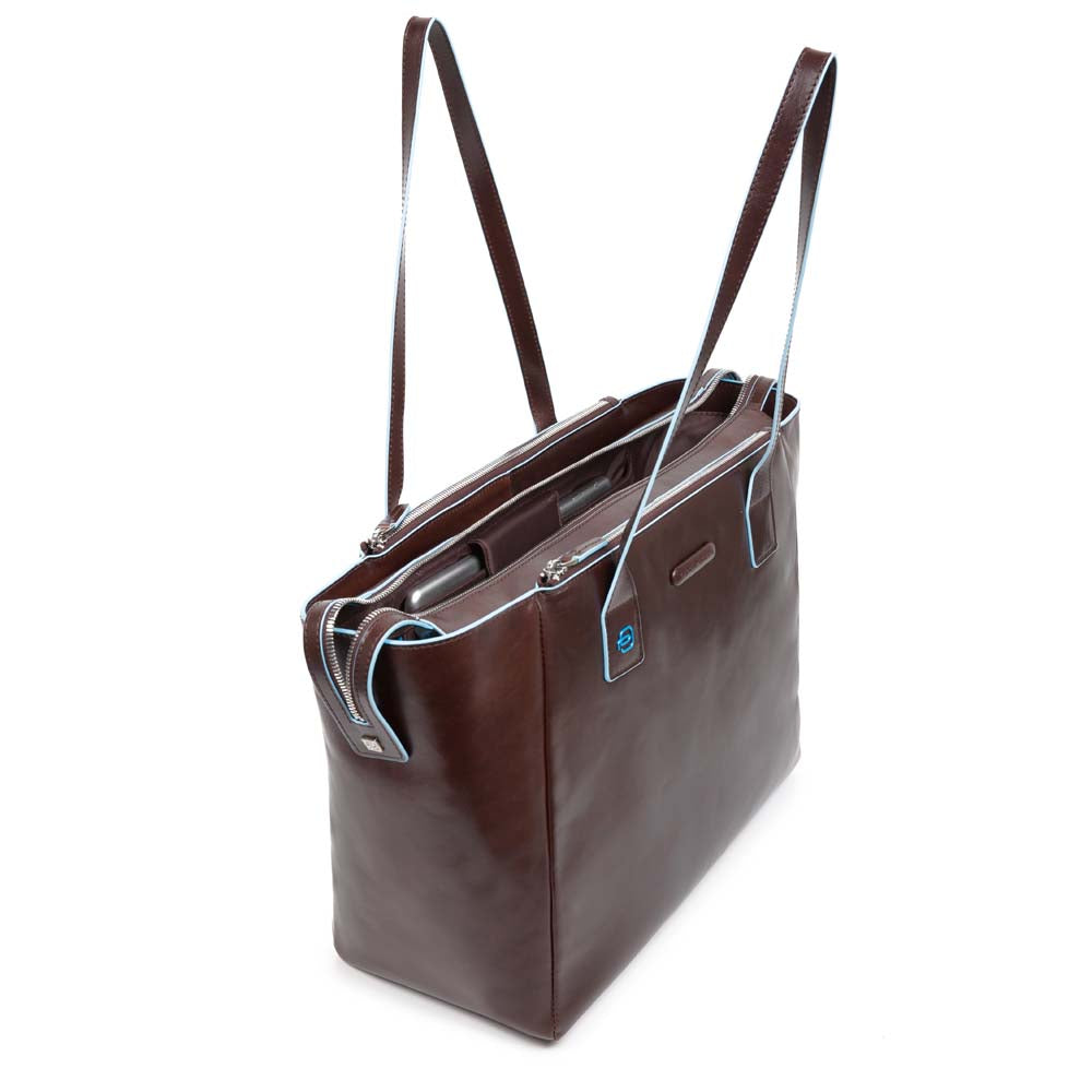 Blue Square Shopping Bag