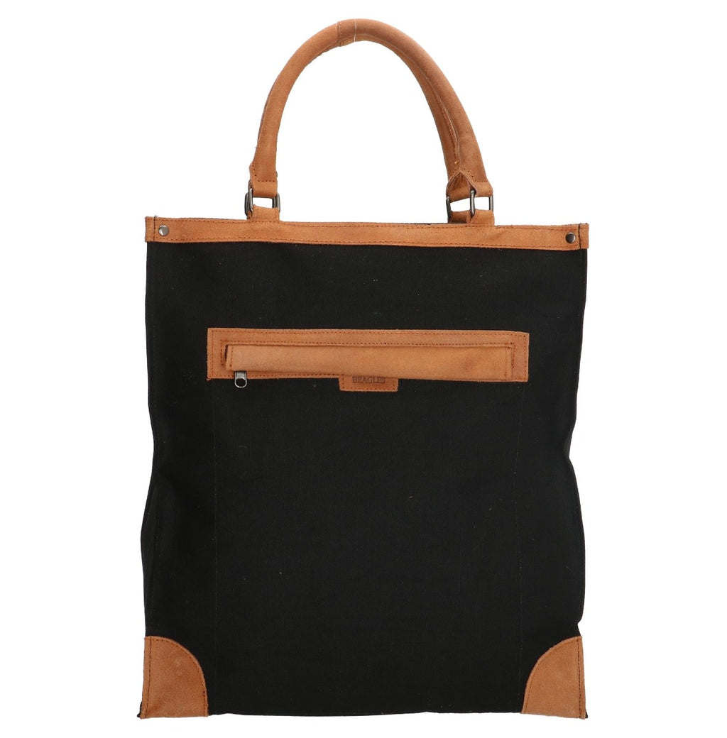Boodschappentas Canvas/Leer