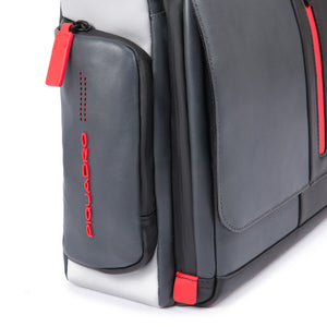 Computer messenger with iPad®10,5"/iPad 9,7" compartment and pocket for CONNEQU Urban - grigio/nero