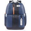 Customizable, fast-check PC backpack with iPad® compartment, pocket for CONNEQU and RFID anti-fraud Urban - Blu/grigio
