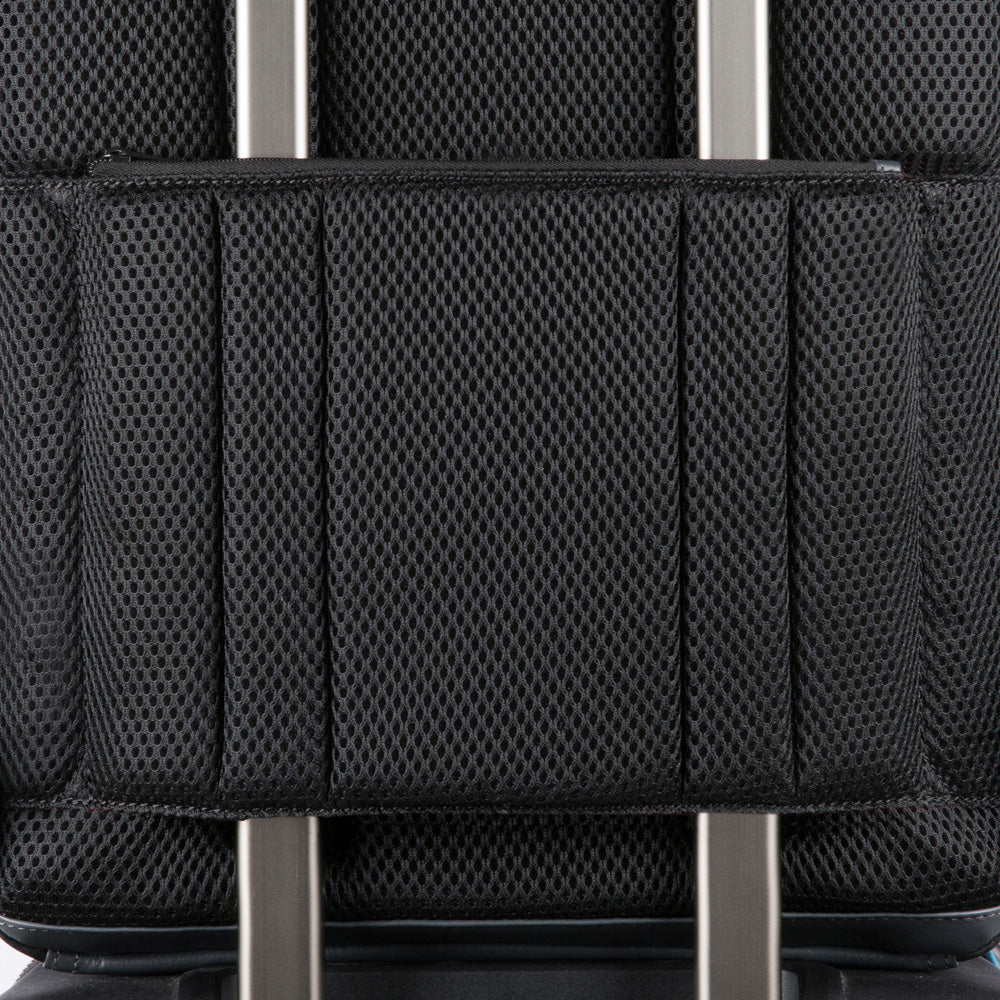 Customizable, fast-check PC backpack with iPad® compartment, pocket for CONNEQU and RFID anti-fraud Urban - Blu/grigio