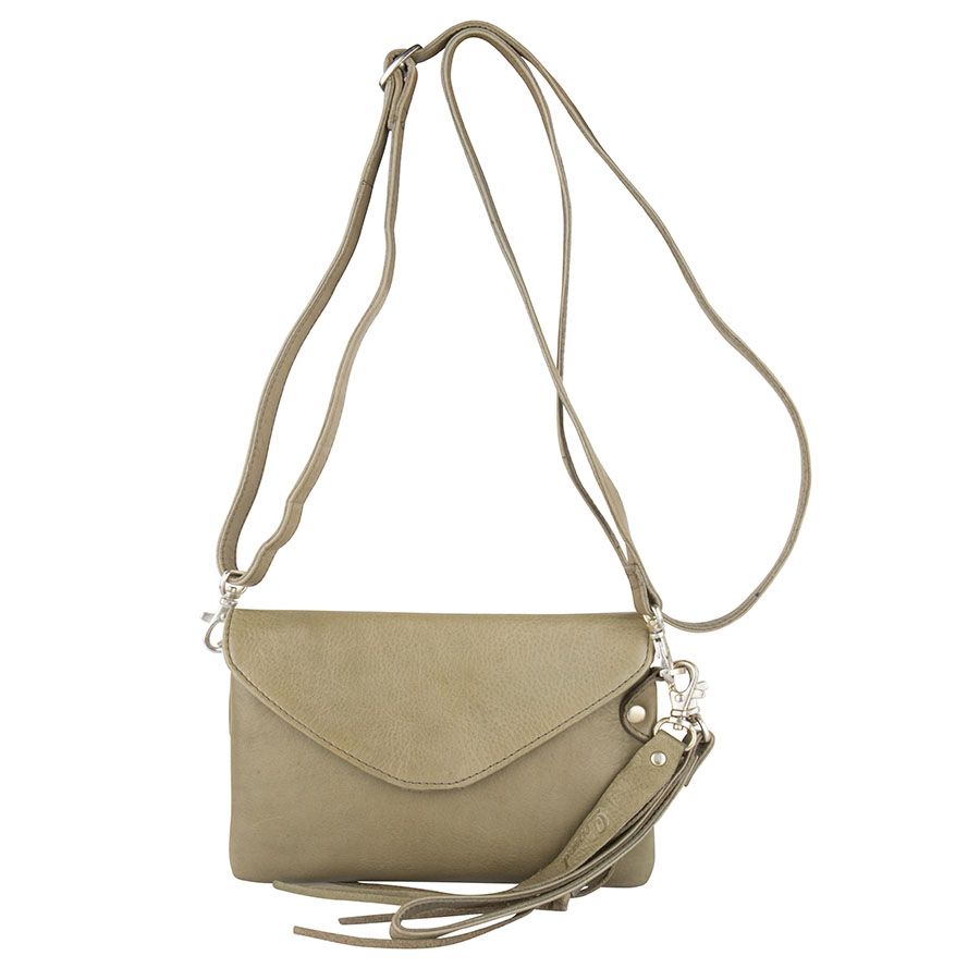 Clutch en schoudertasje Costa
