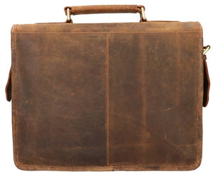 Rusty 13 inch laptoptas met klep