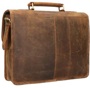 Rusty 13 inch laptoptas met klep