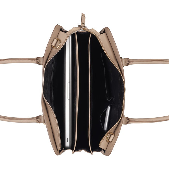 Parisian Paige work bag 14 inch - Beige