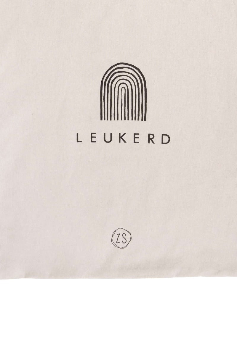 Katoenen tasje 'leukerd'