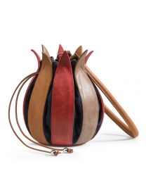 Tulip Vintage-Red-Cognac-Taupe / Navy