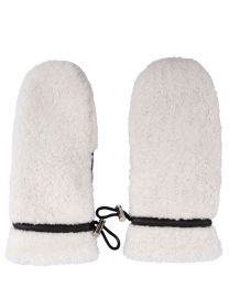 Mittens Silton White - Black