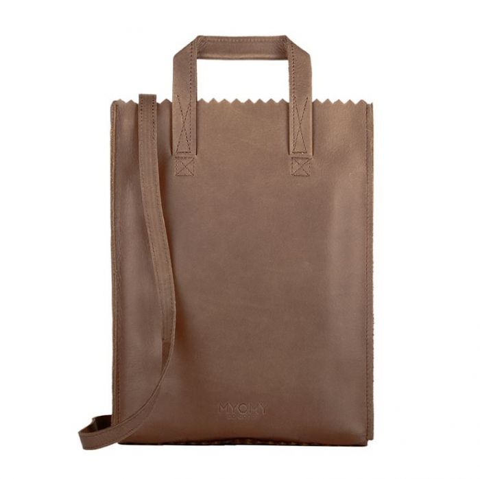 MYOMY Paper Bag Handy Short Handle Hunter Waxy online kopen - Tas Plus Tassenwinkel Hoorn