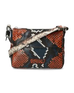 Schoudertas S multicolor snake print