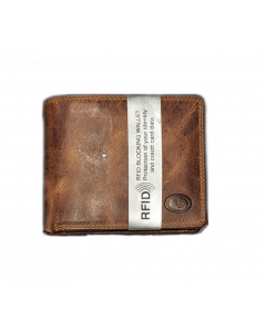 LD Grote lage billfold met dubbele uitklap