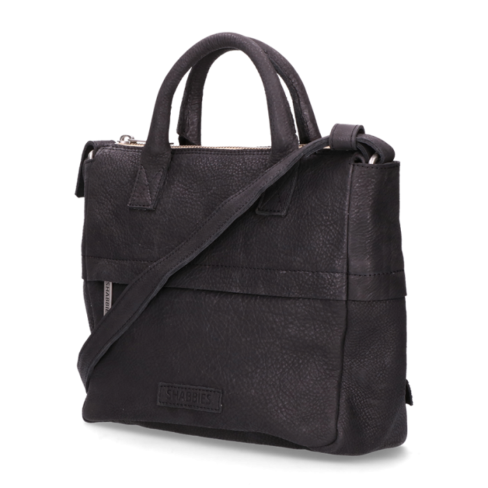 Tasplus.nl Shabbies Amsterdam Handbag M waxed grain leather online kopen -  Tas Plus - Tassenwinkel Hoorn