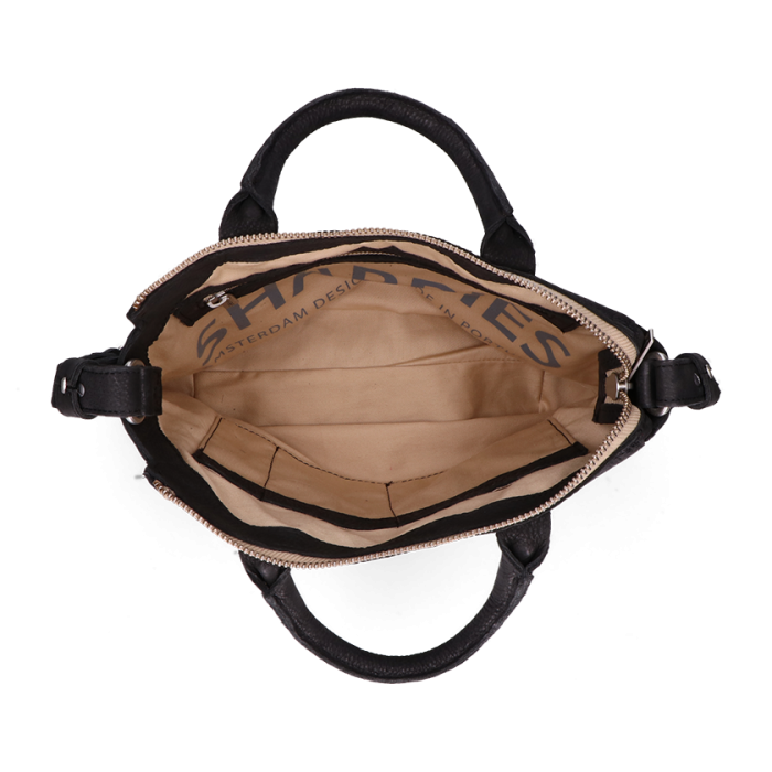 Tasplus.nl Shabbies Amsterdam Handbag M waxed grain leather online kopen -  Tas Plus - Tassenwinkel Hoorn